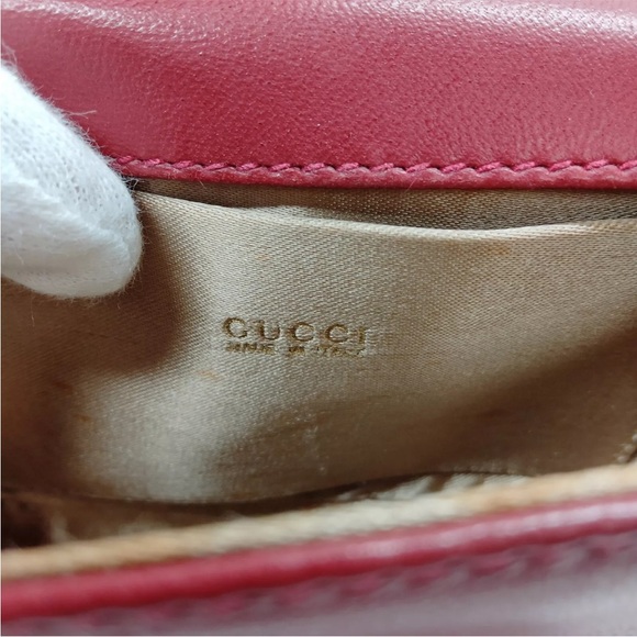 Gucci Bamboo Super Mini Bag pink reddish - Picture 3 of 8